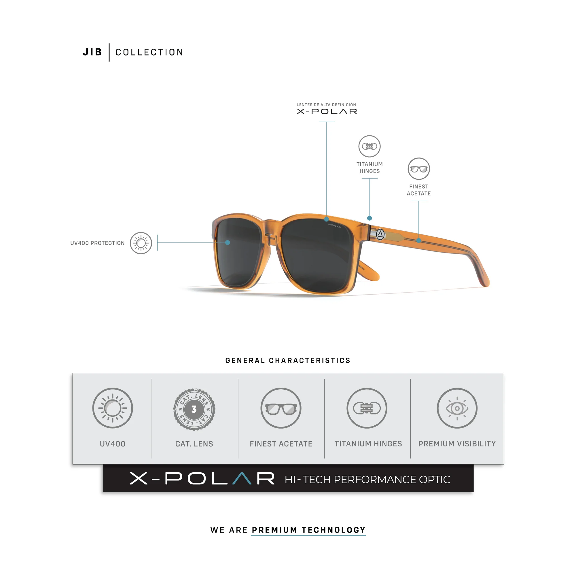 Jib Orange / Black - Image 13