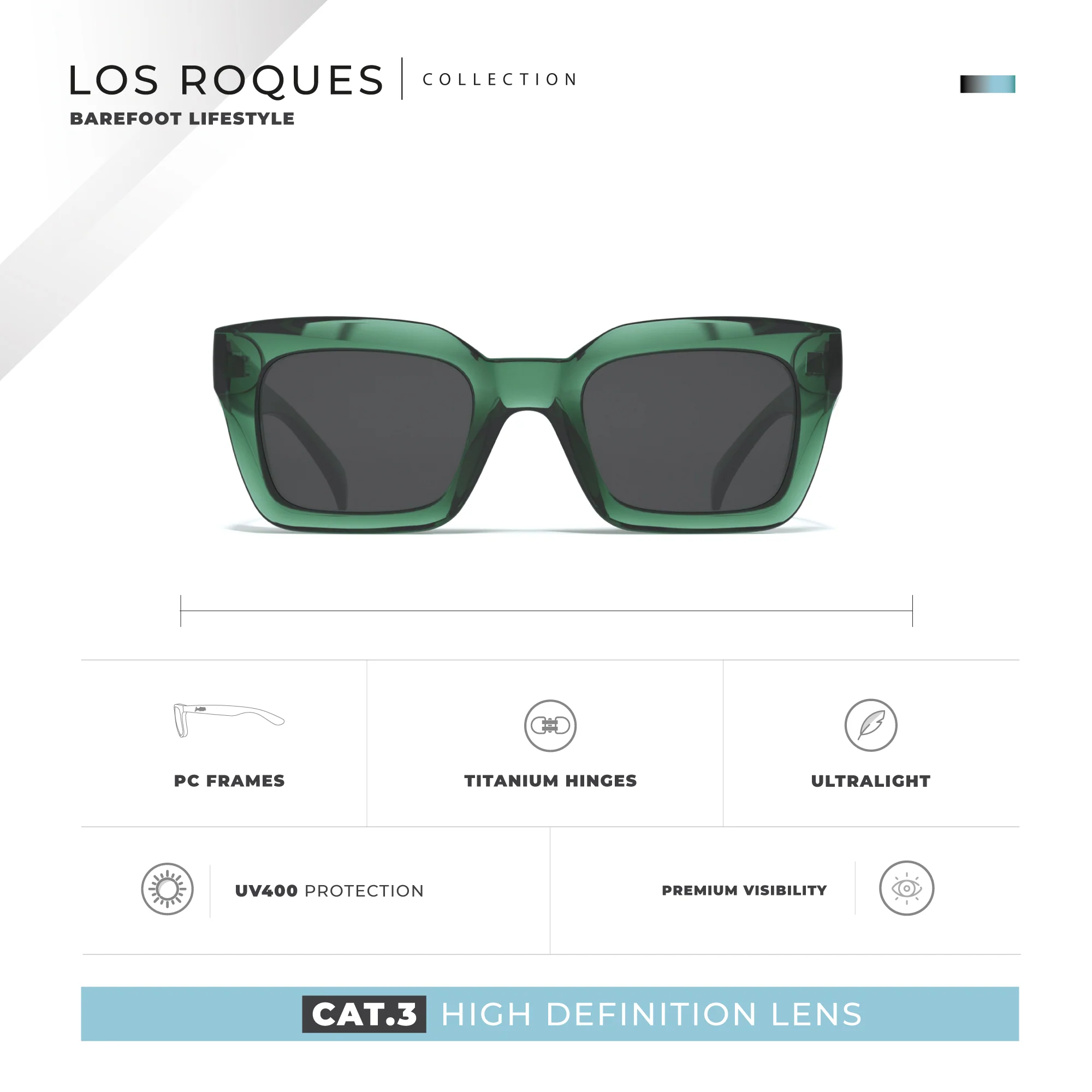 Los Roques Green / Black - Image 6