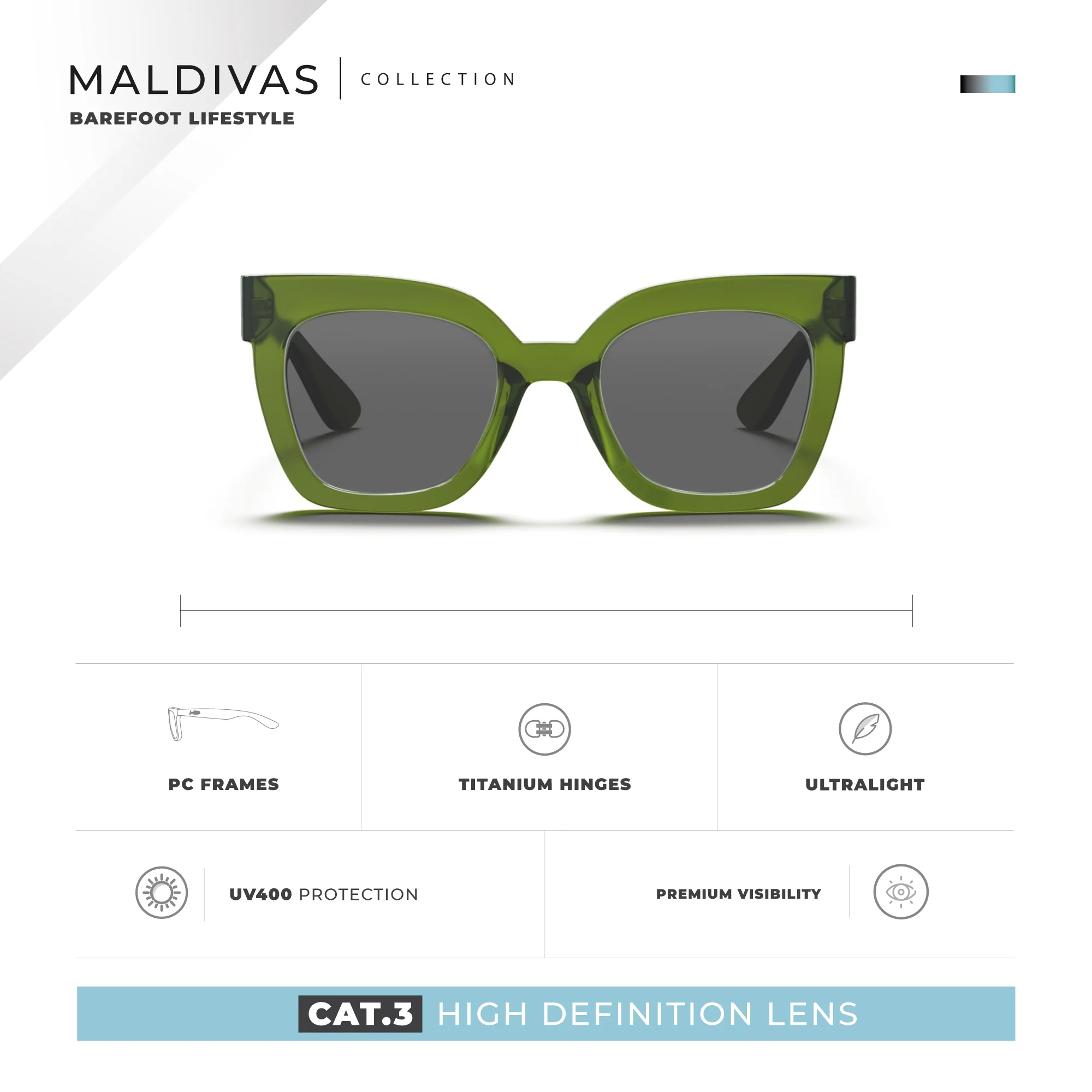Maldivas Green / Black - Image 6