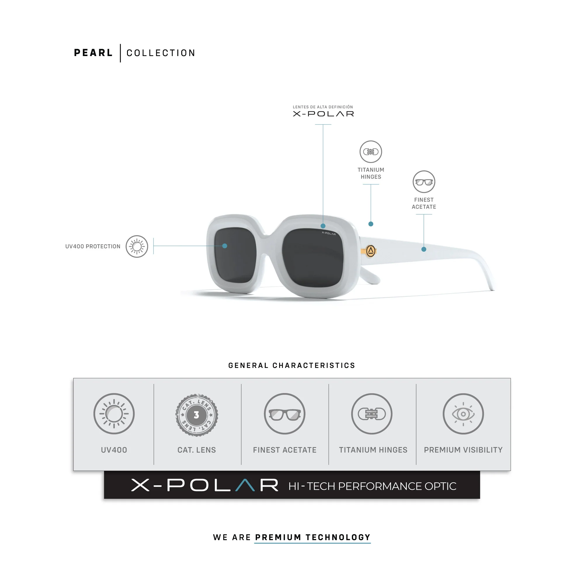 Pearl White / Black - Image 14