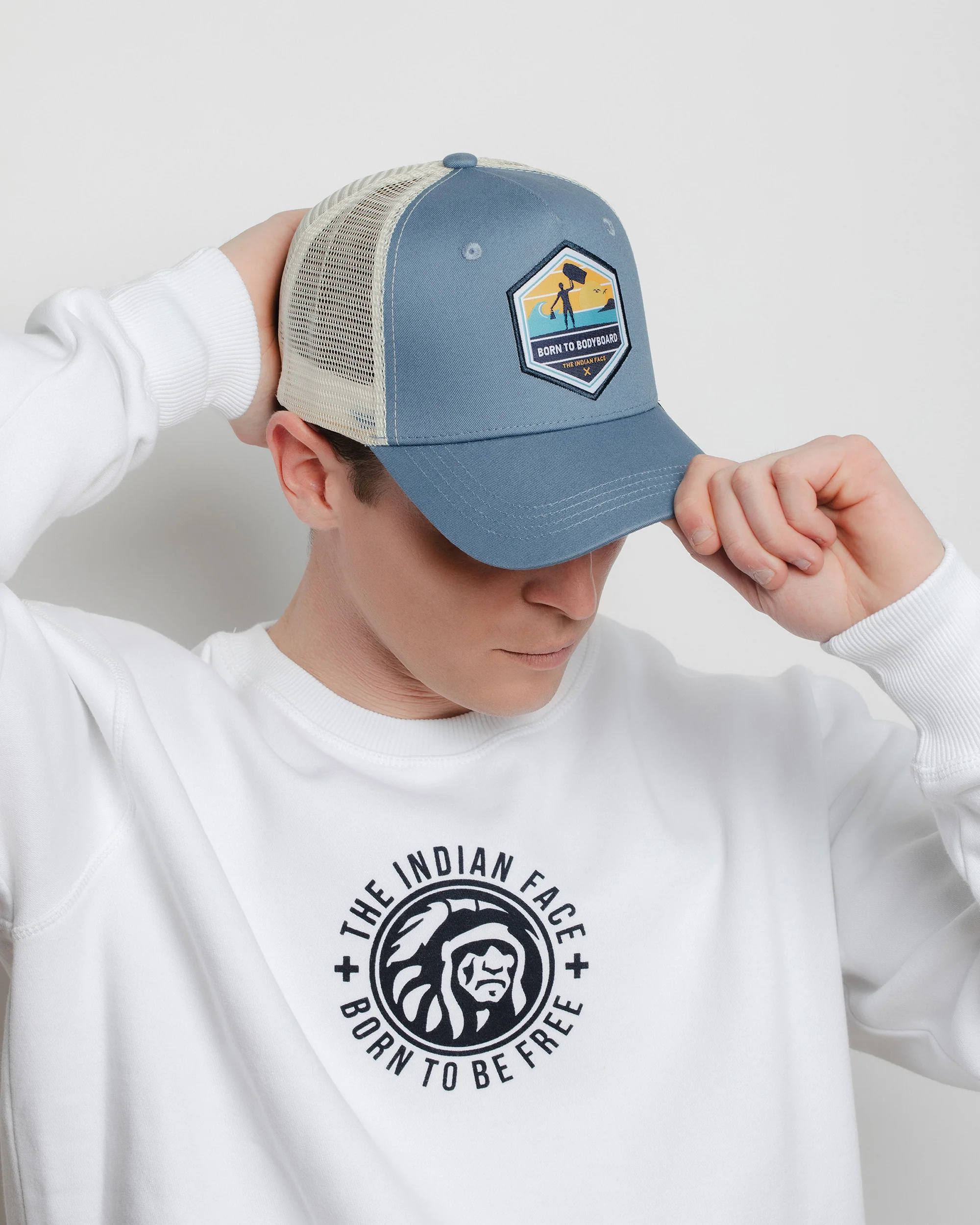 Born to Bodyboard Blue / White - Image 15