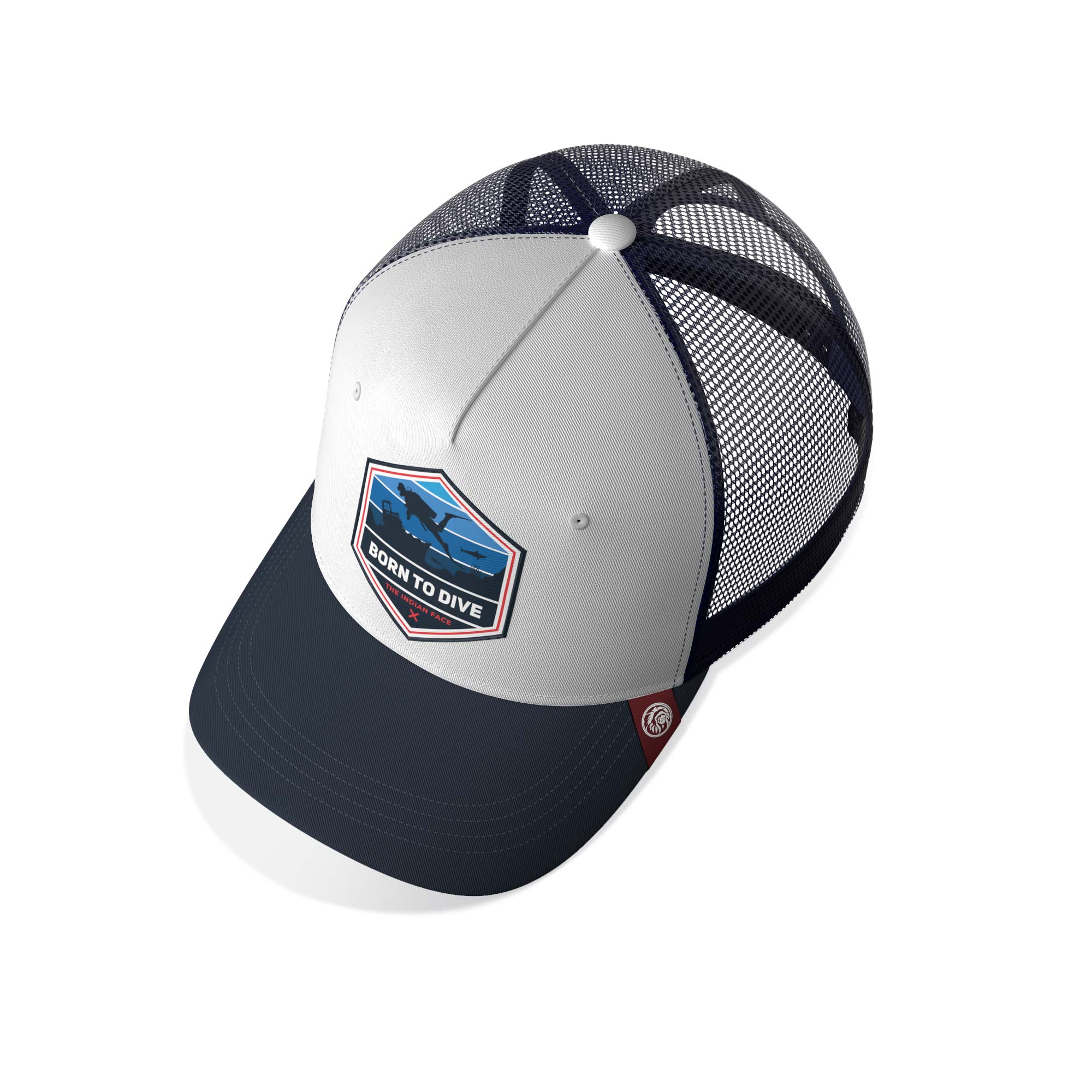 Born to Dive White / Blue - Image 3