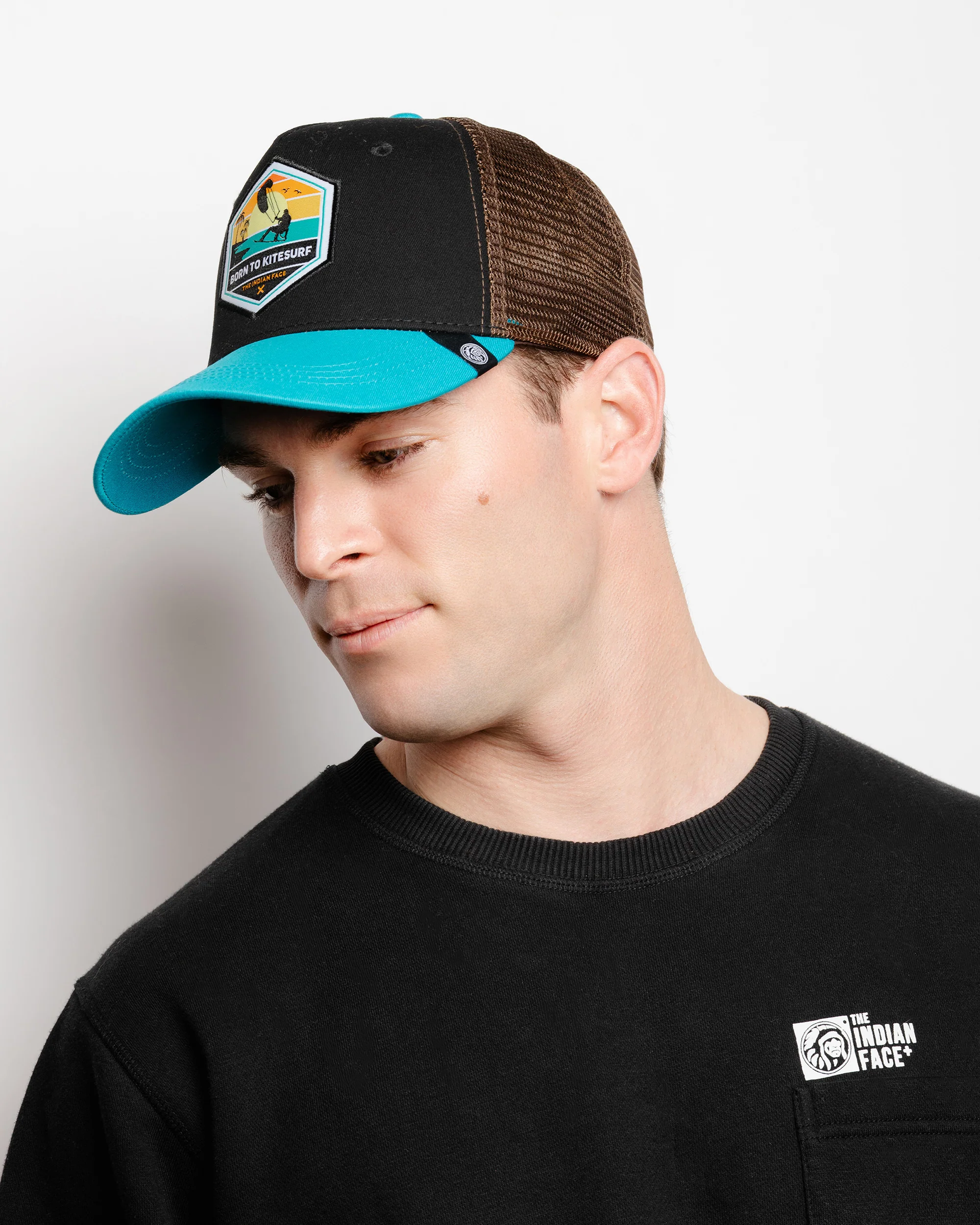 Born to Kitesurf Blue / Brown - Image 12