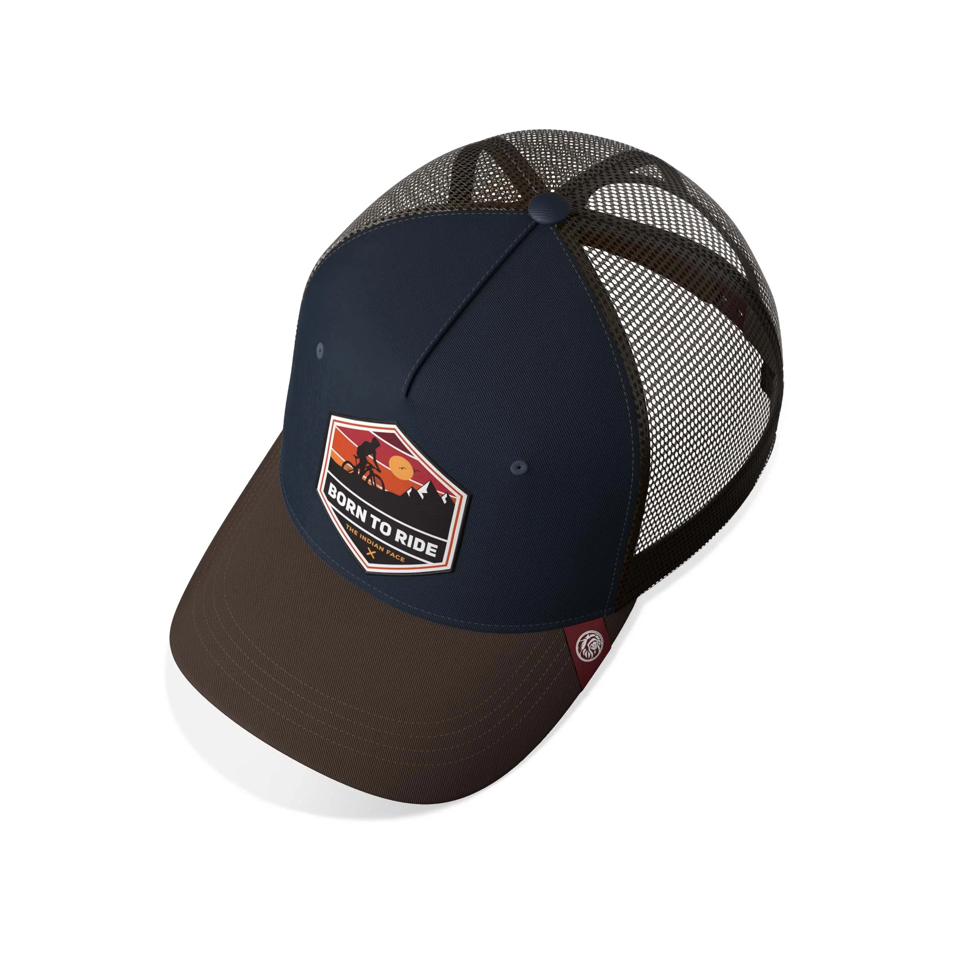 Born to Ride Blue / Brown - Image 3