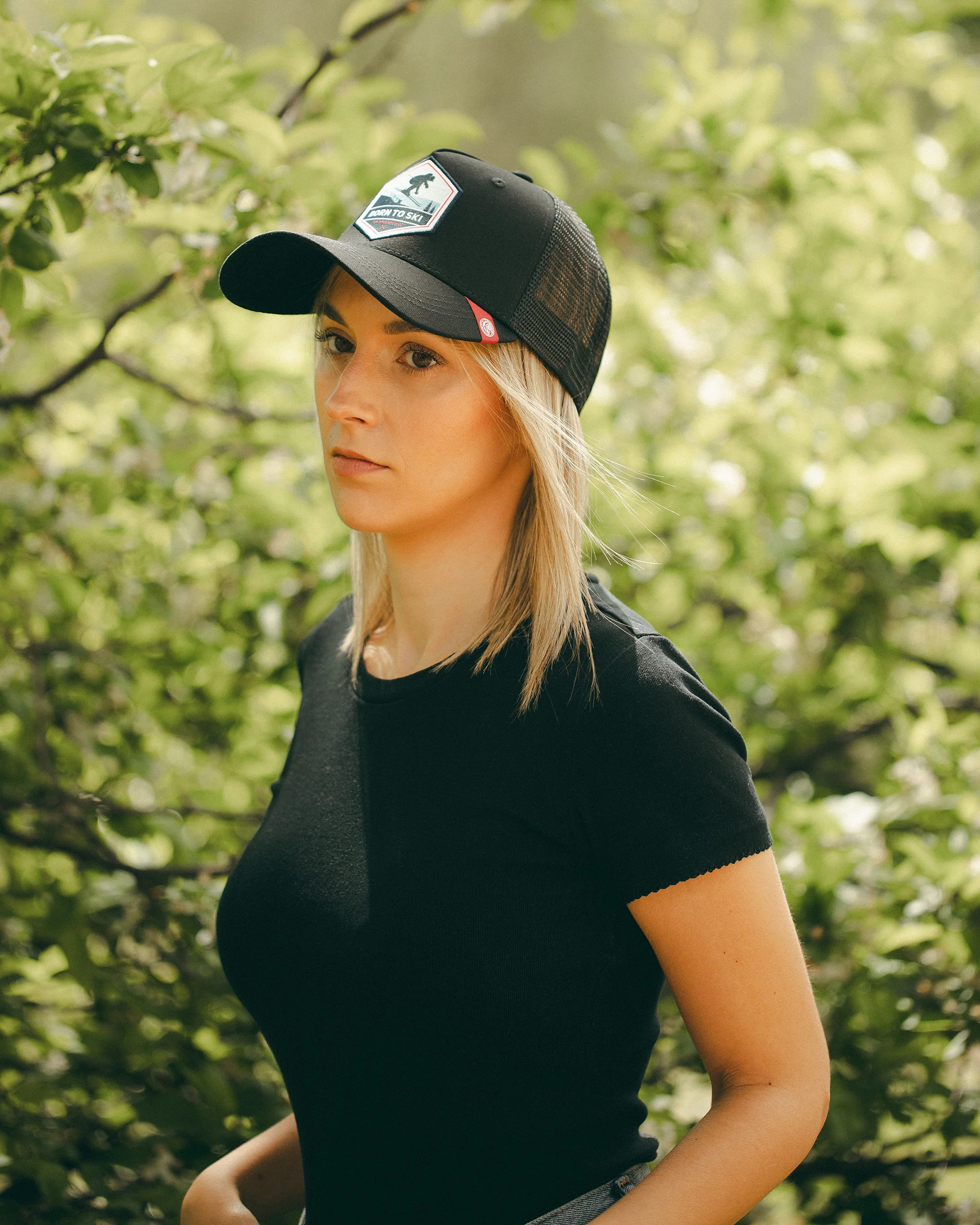 Born to Ski Navy Blue - Image 10