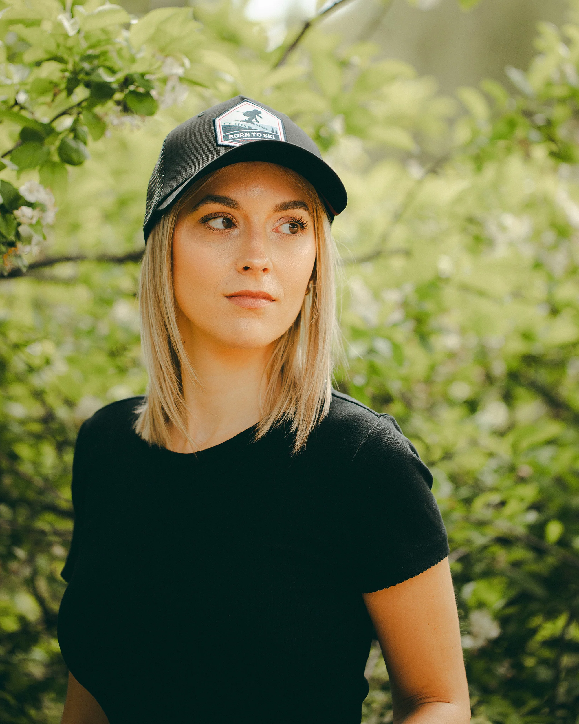 Born to Ski Navy Blue - Image 11