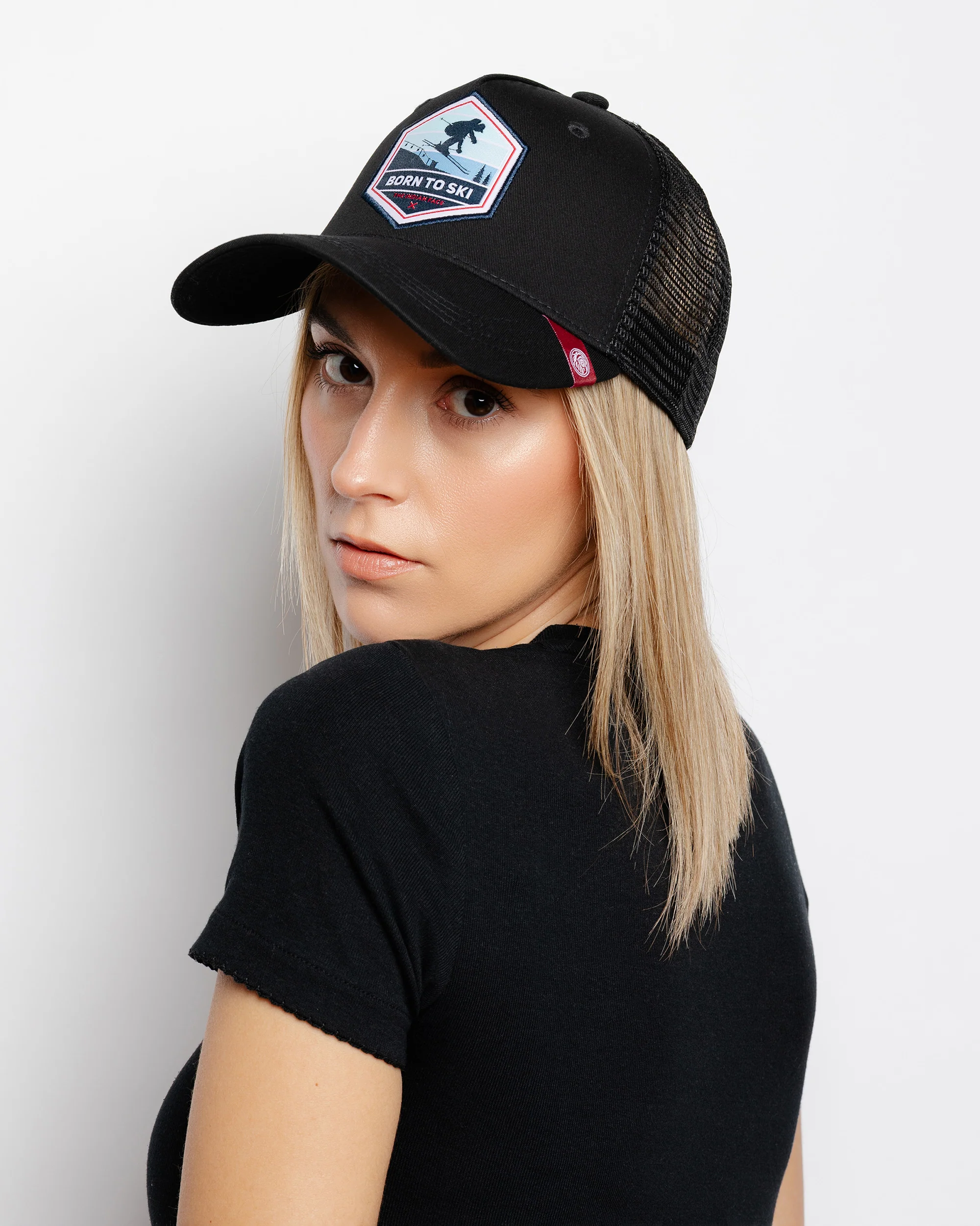 Born to Ski Navy Blue - Image 14