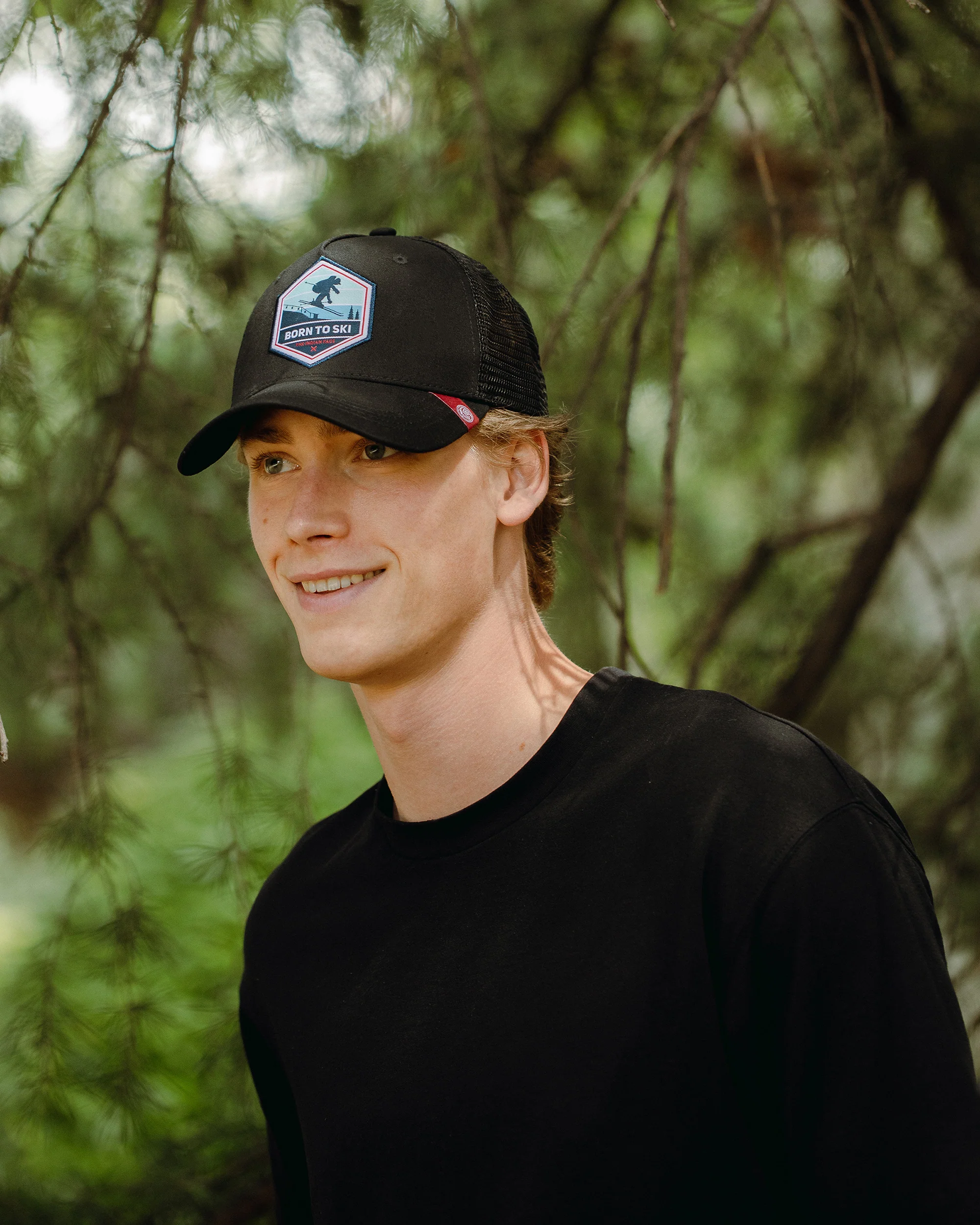 Born to Ski Navy Blue - Image 16