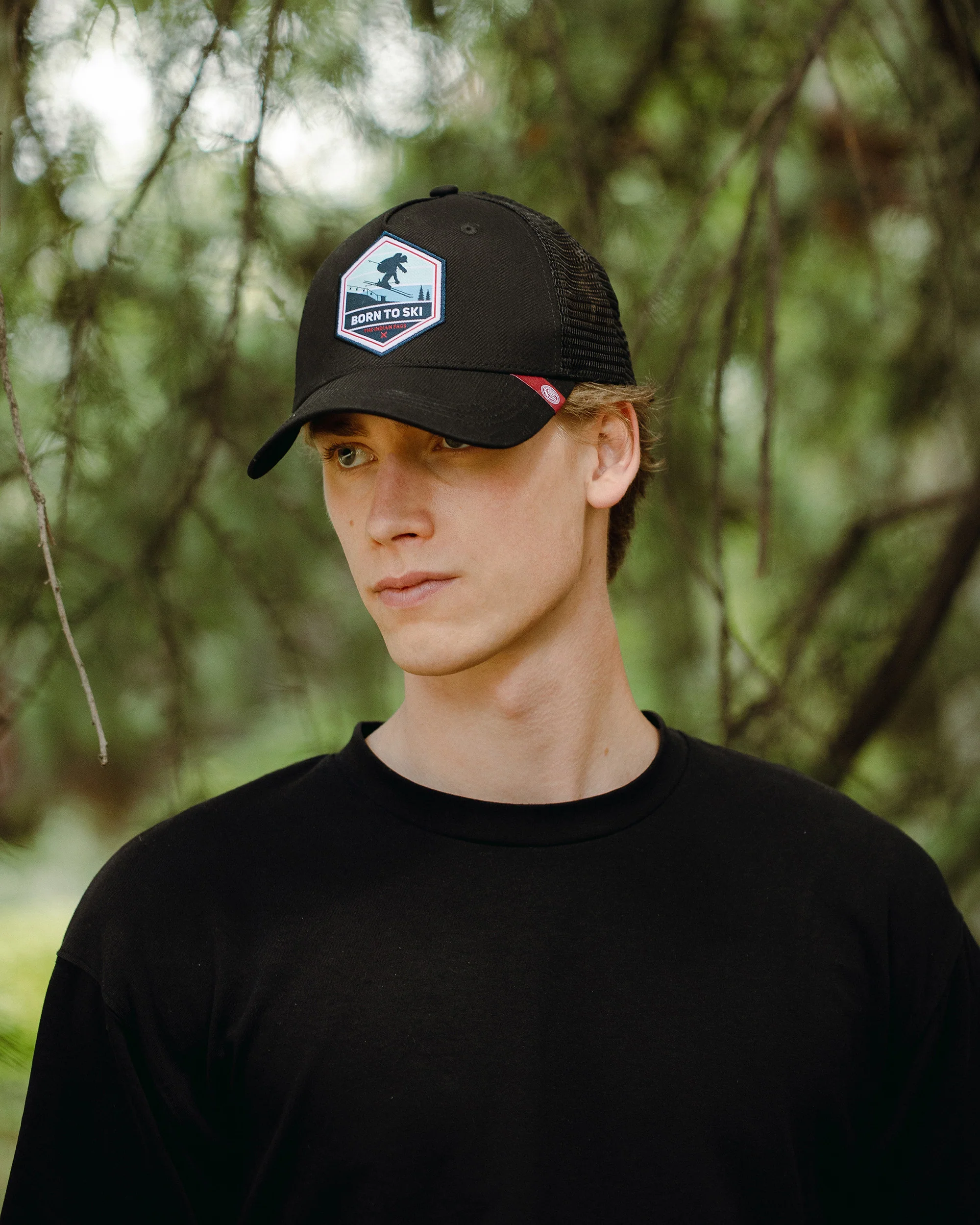 Born to Ski Navy Blue - Image 5