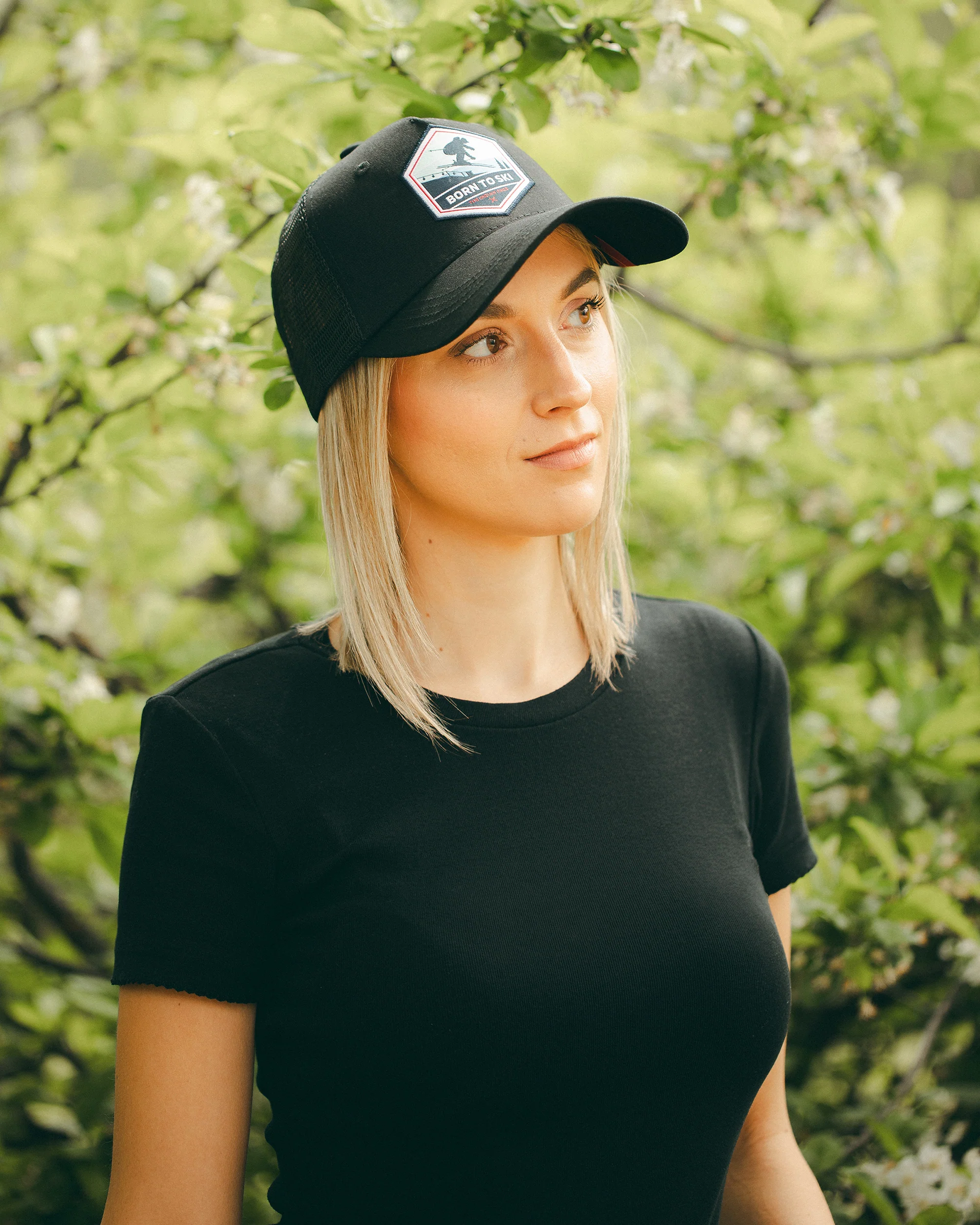 Born to Ski Navy Blue - Image 6
