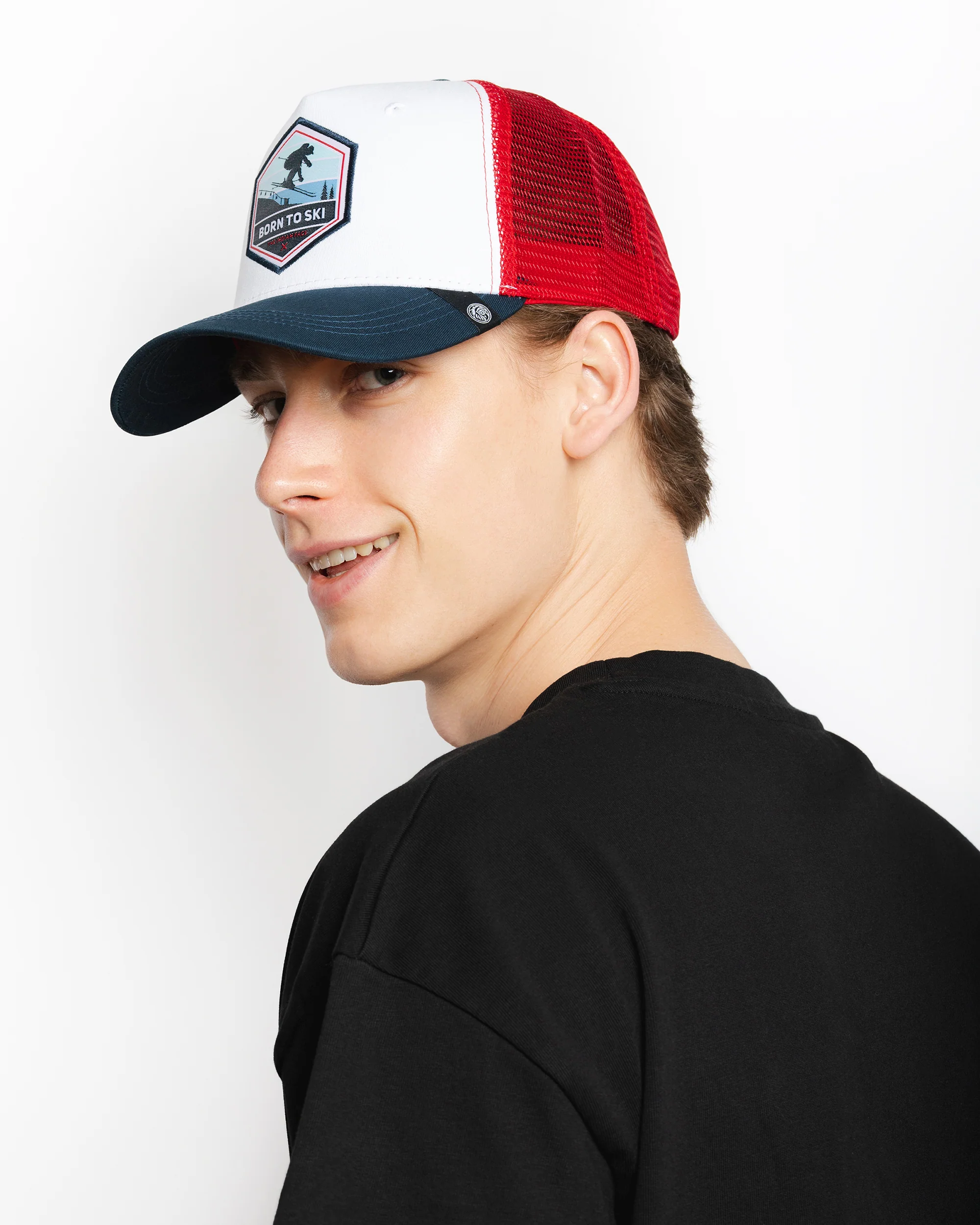 Born to Ski White / Red / Blue - Image 11