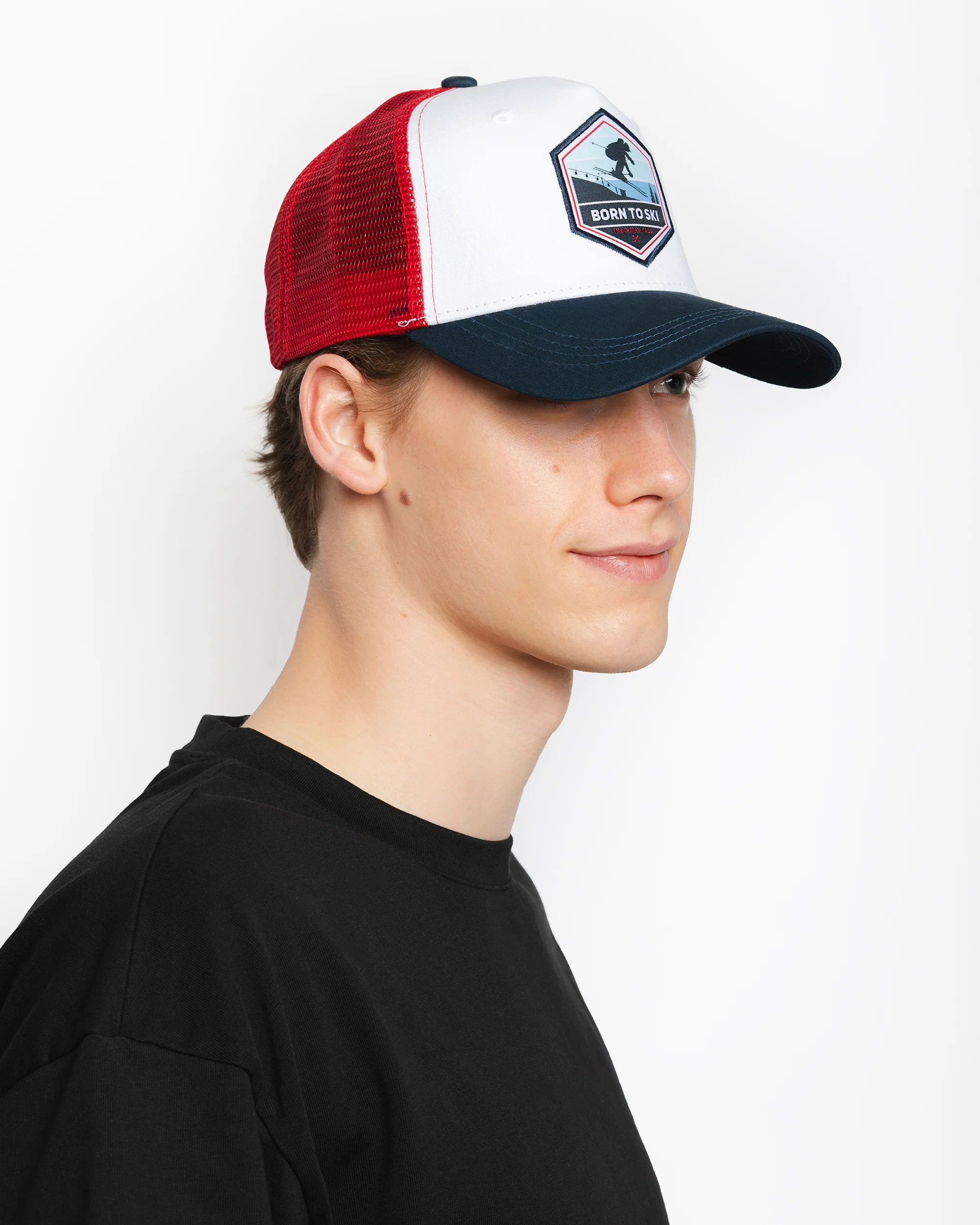 Born to Ski White / Red / Blue - Image 12
