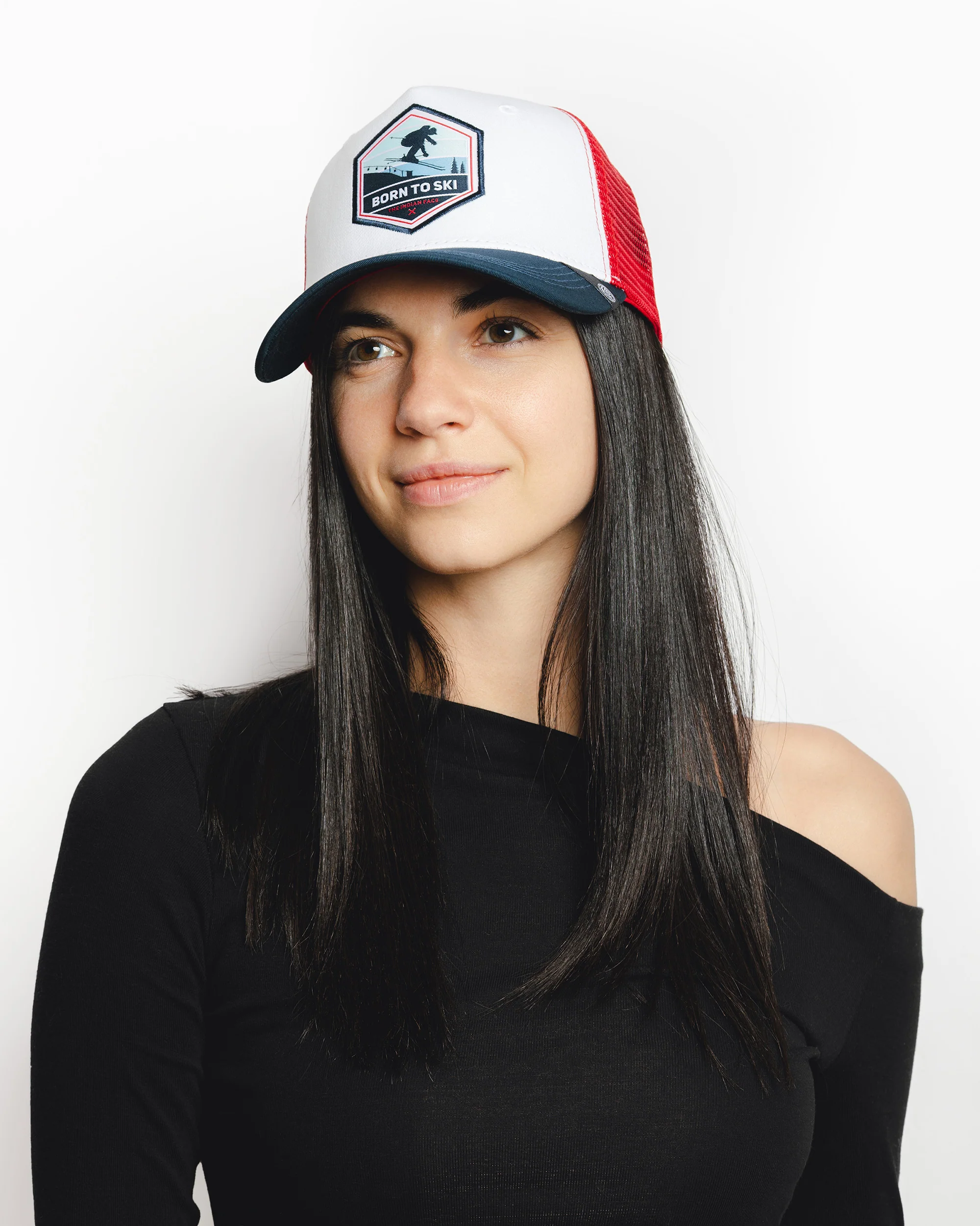 Born to Ski White / Red / Blue - Image 7