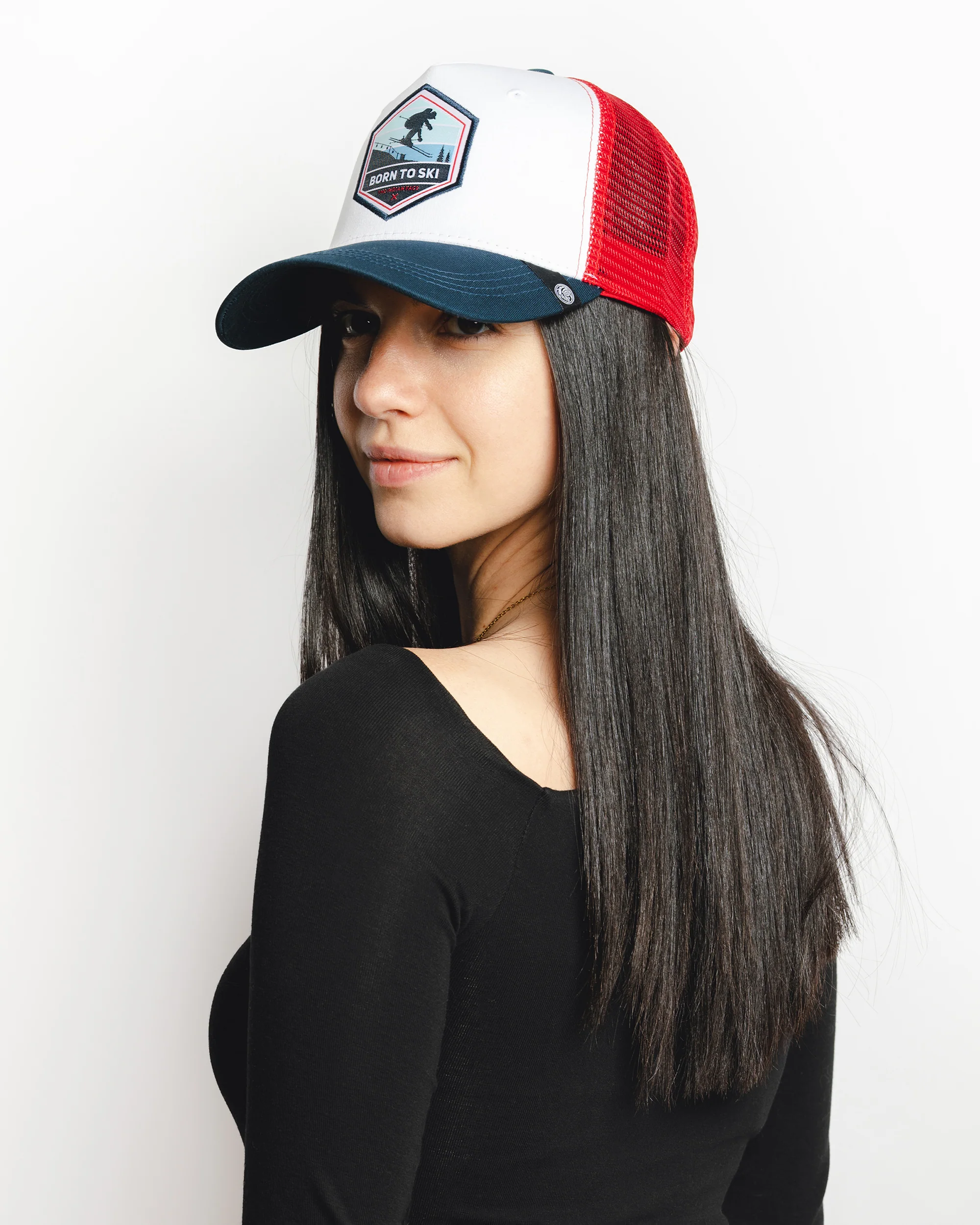 Born to Ski White / Red / Blue - Image 9